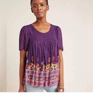 Anthropologie- Tanvi Kedia shirt